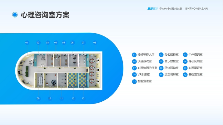 心理咨询室布局方案