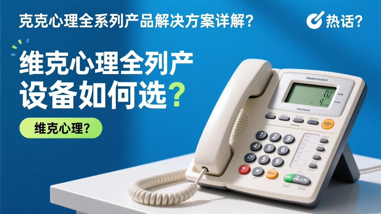 心理热线设备如何选？维克心理全系列产品解决方案详解