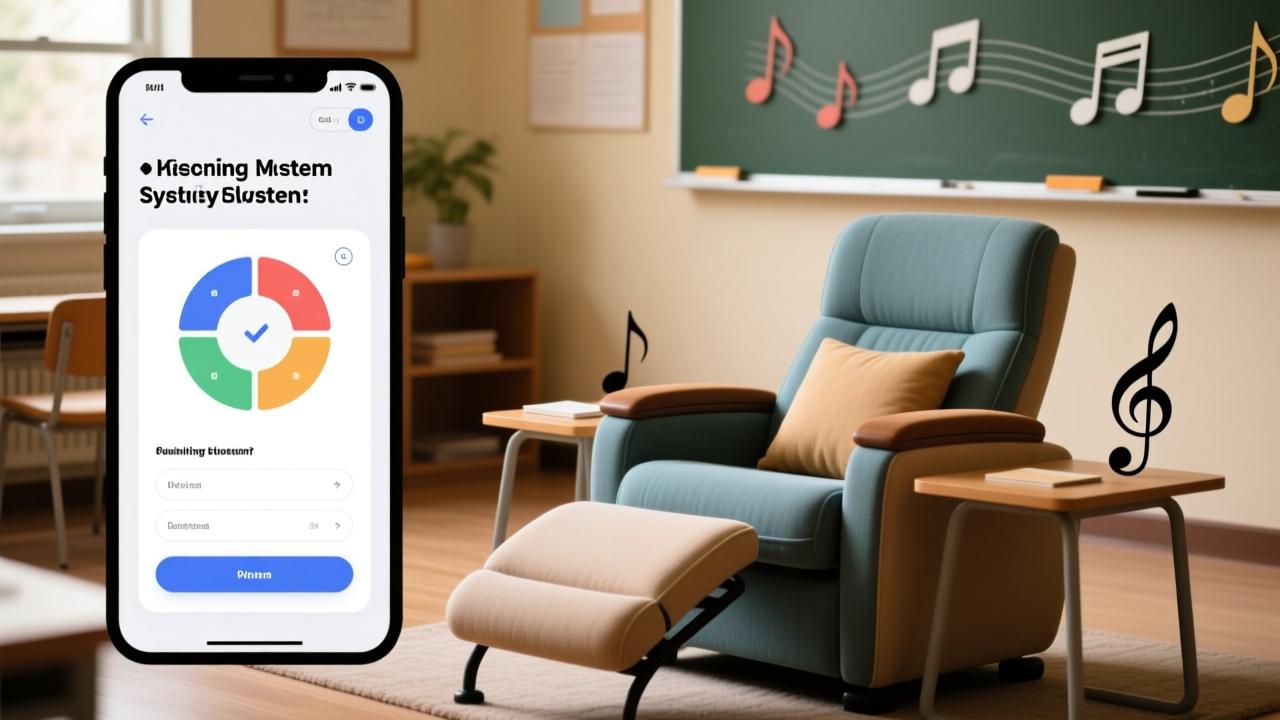 心理测评系统如何搭配音乐放松椅提升心理健康教育效果？